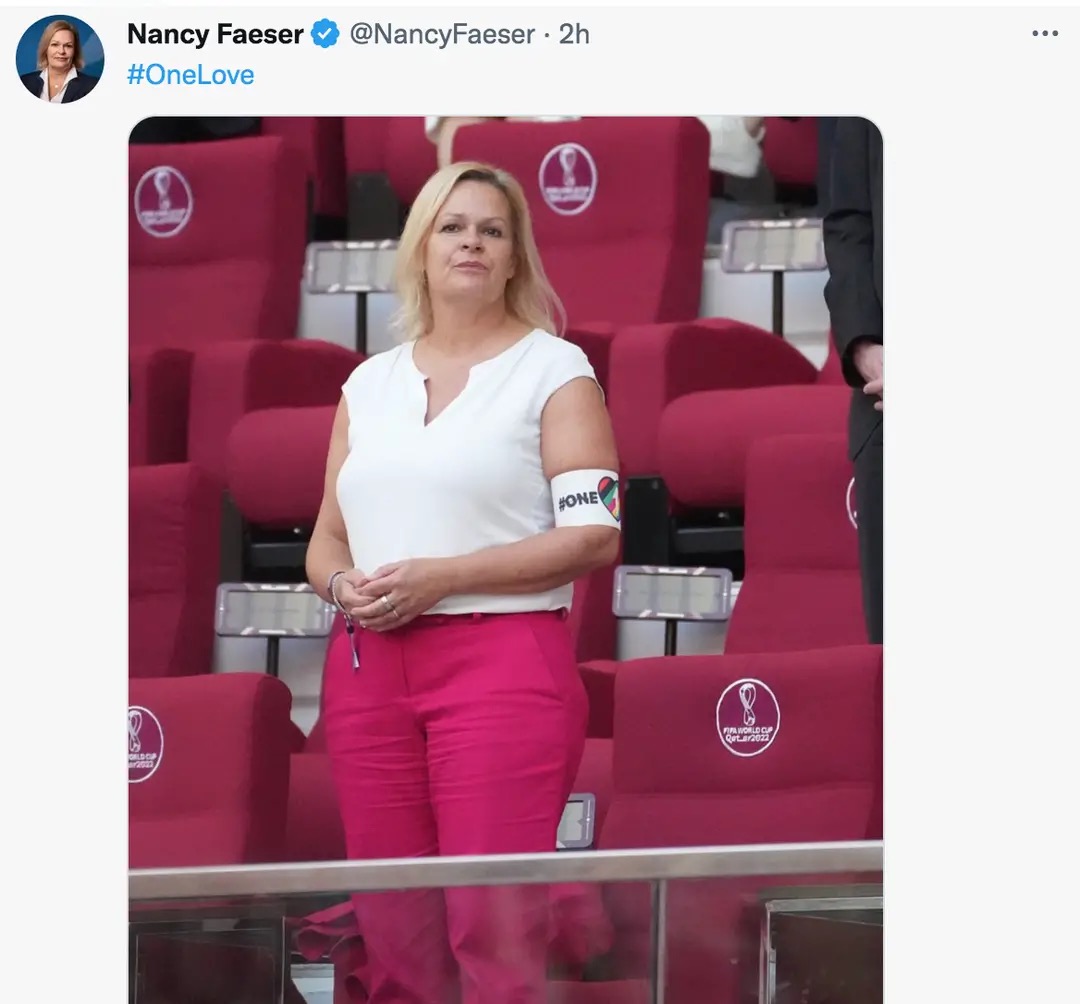 德国队onelove,德国队失利背后