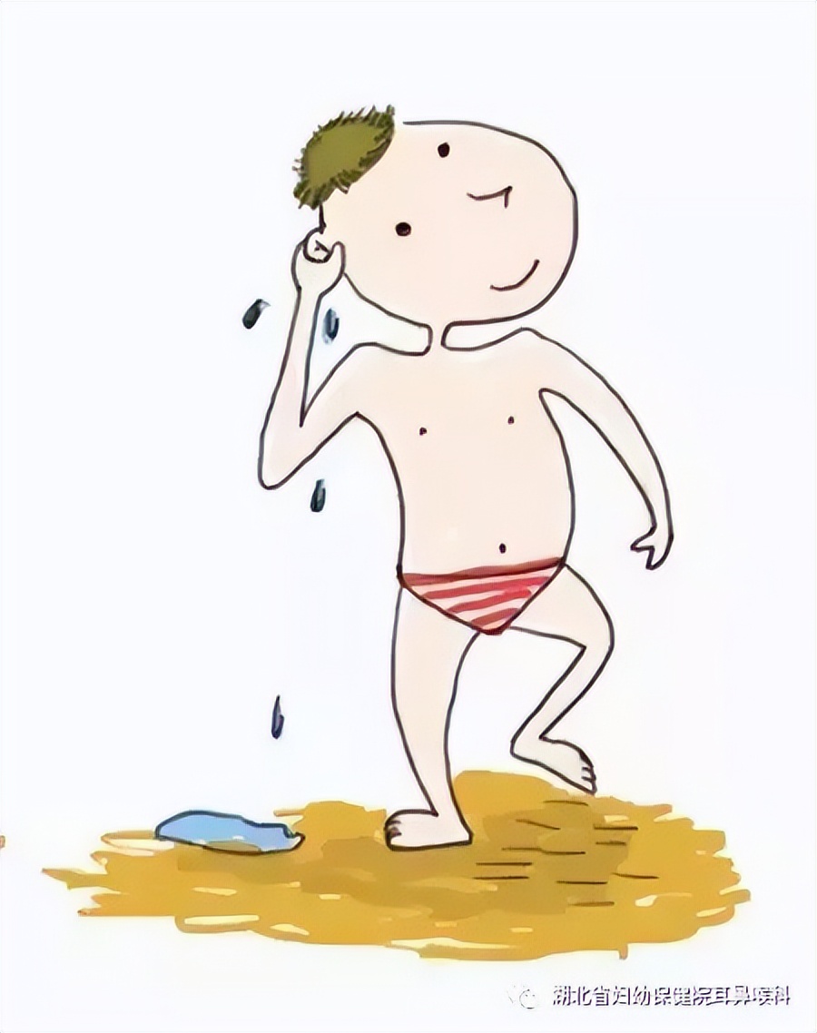 耳朵游泳进水了怎么办,游泳耳朵进水像堵了一层膜听不清