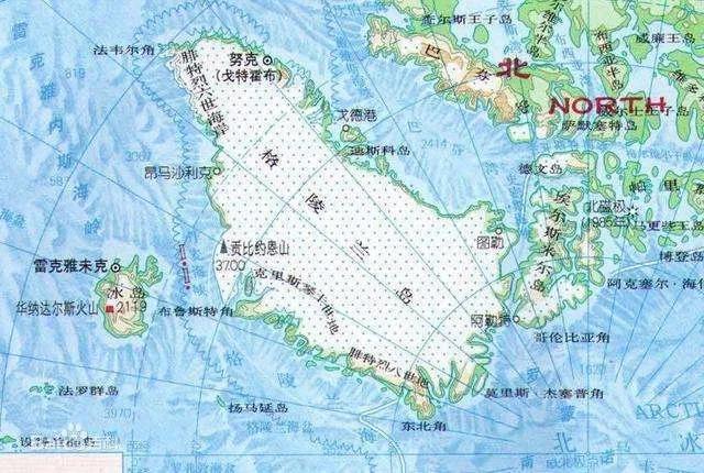 最大的岛格陵兰岛属于哪个国家,世界上最大的岛屿格陵兰岛