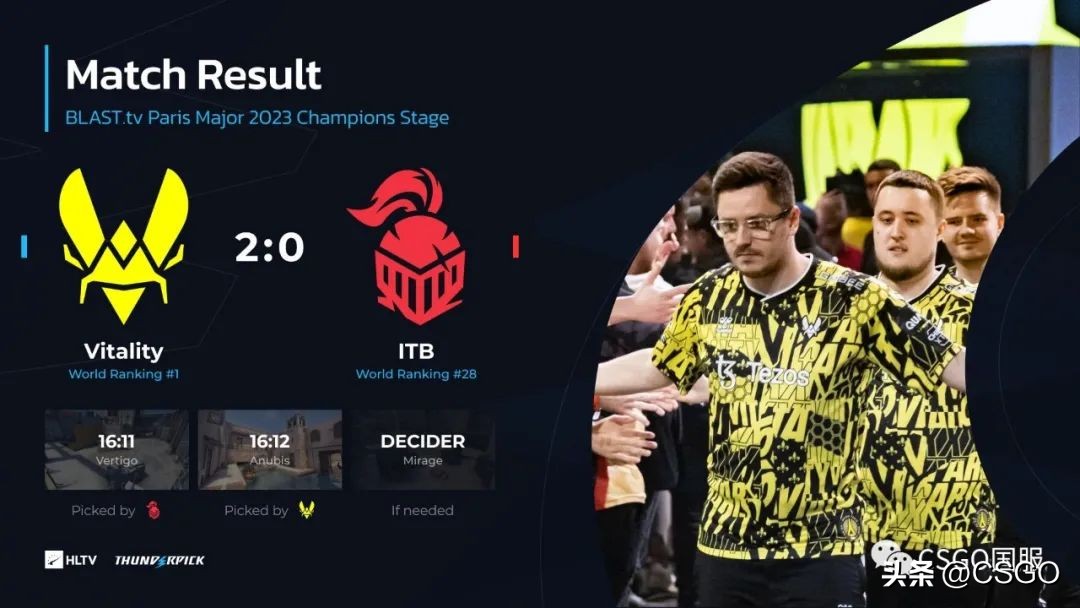 majorheroicvsvitality,巴黎major冠军赛