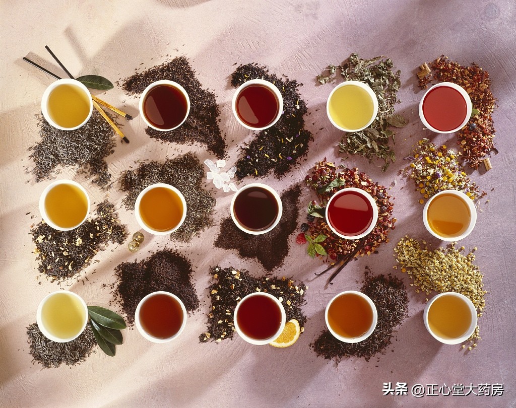 红绿白青黄黑茶常见种类,绿黄红黑茶