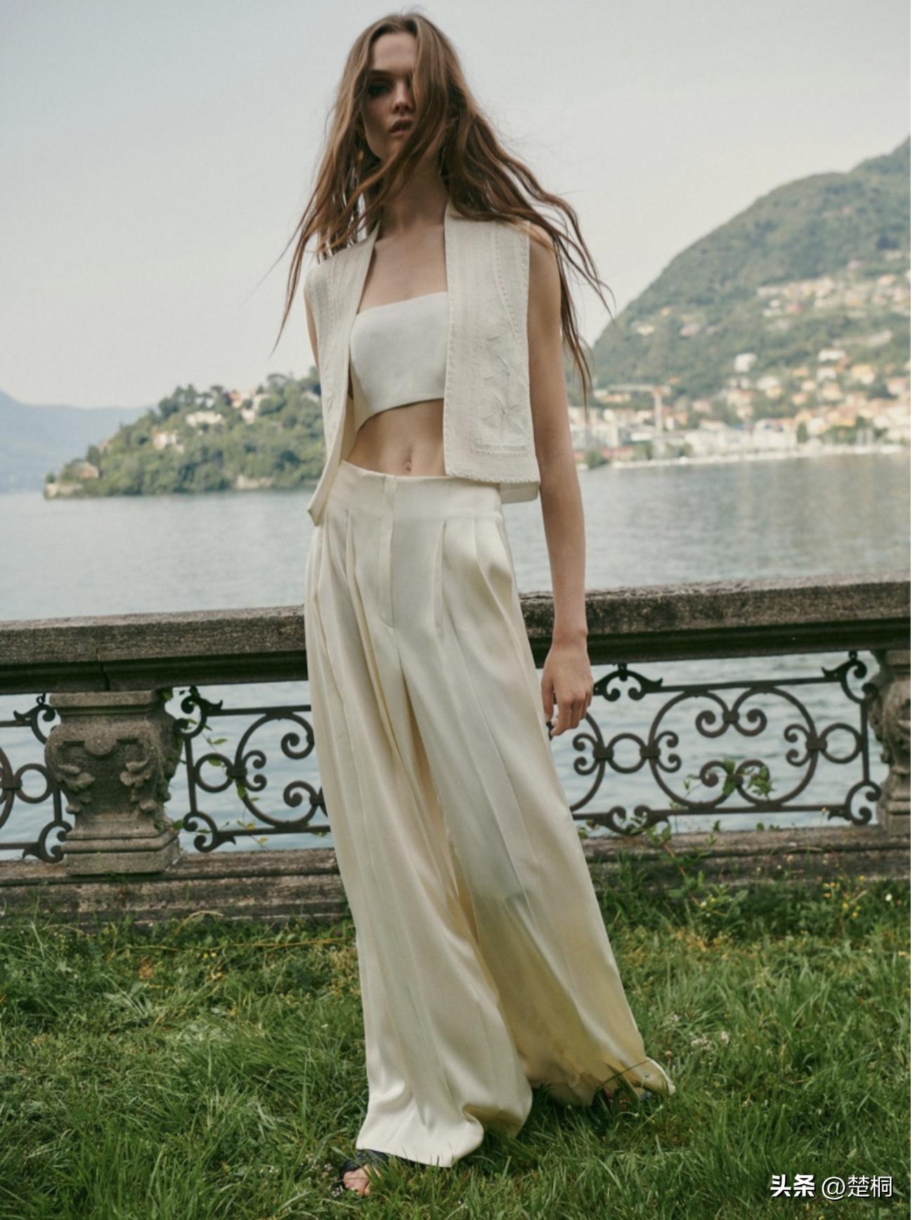 美国超模露露·坦尼，麦西姆杜特夏季新品宣传摄影