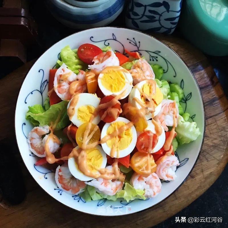 番茄鲜笋汤面怎么做,番茄鲜虾沙拉