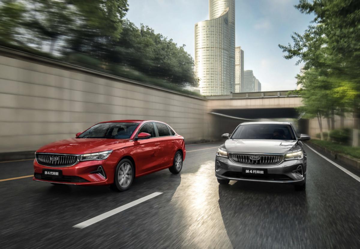 当吉利帝豪遇见东风天龙,帝豪vs英朗