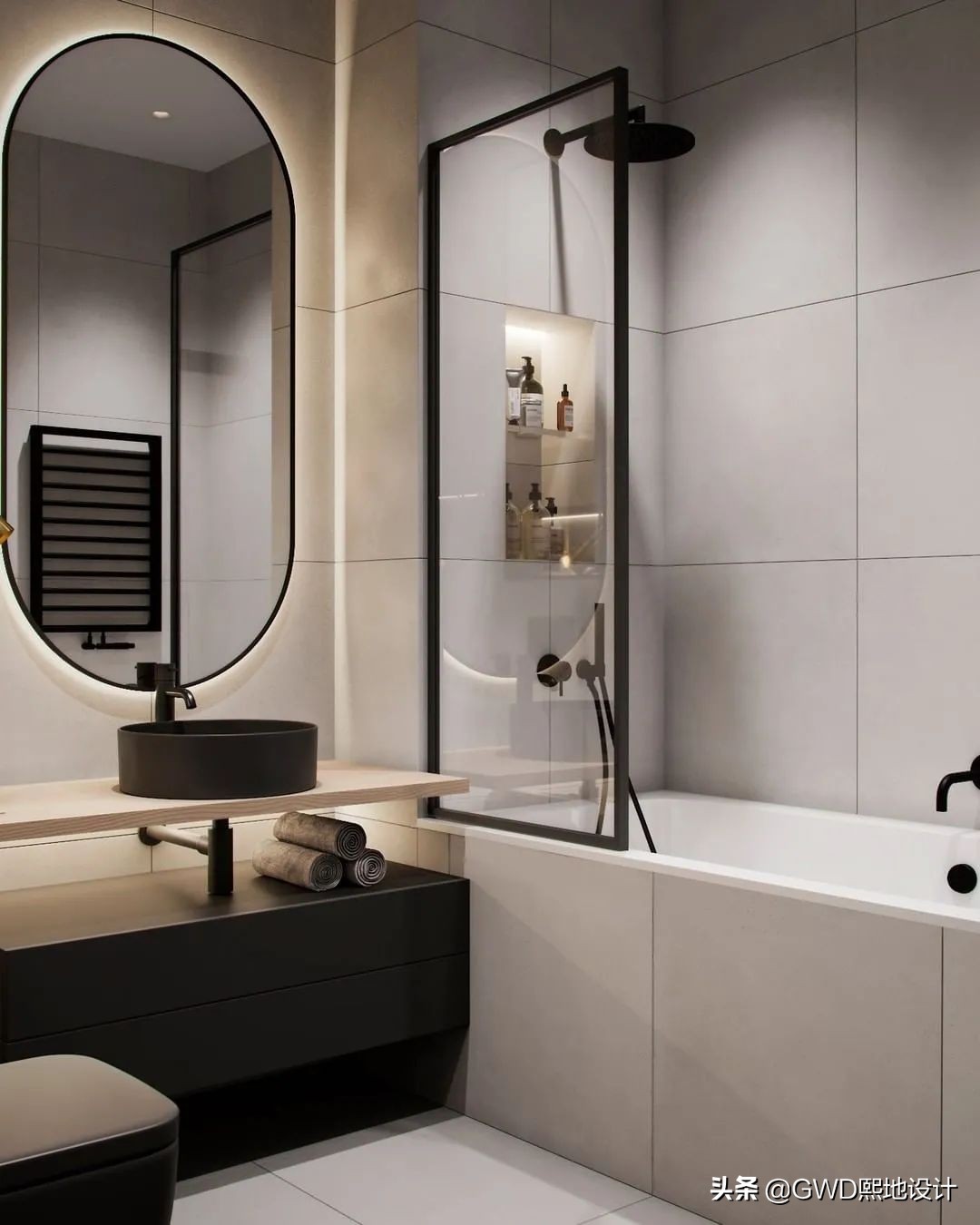 最美卫生间装修效果图,2021最火卫生间设计效果图