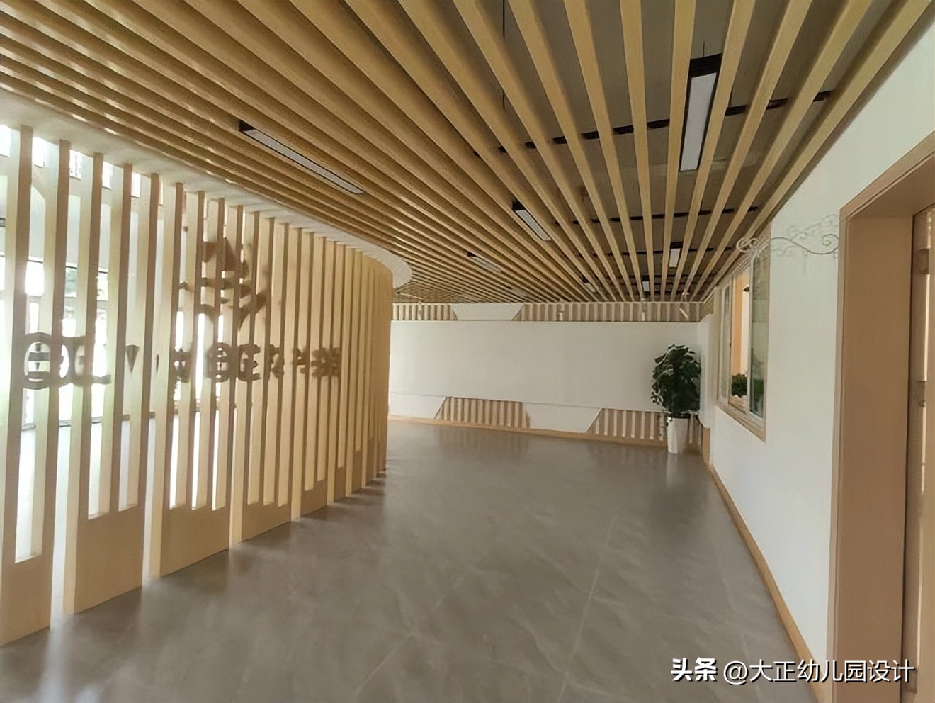 幼儿园大厅设计亮点展示,有意义的幼儿园大厅设计