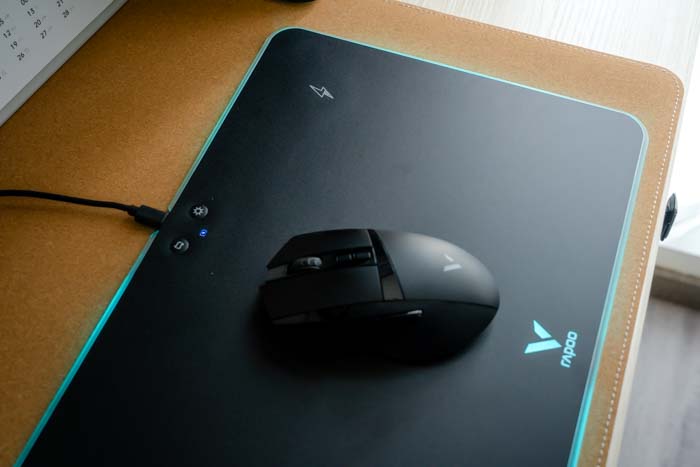 雷柏v10c布面鼠标垫,雷柏v10rgb鼠标垫能充狗屁王吗