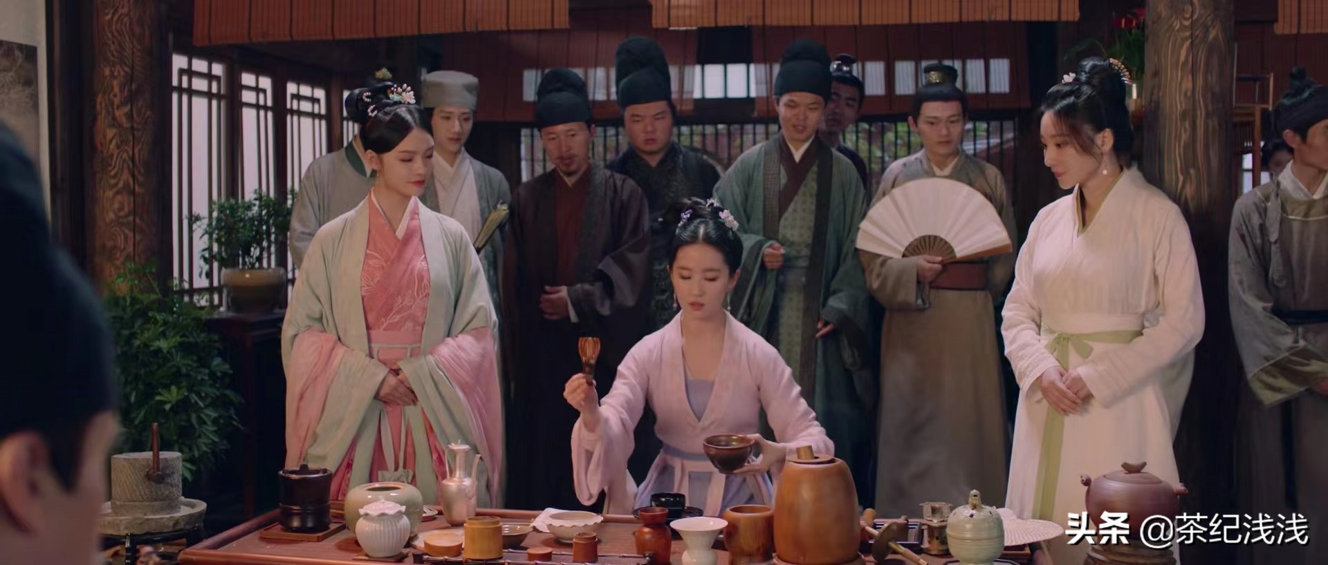 梦华录赵盼儿点茶舞蹈,梦华录赵盼儿茶艺表演