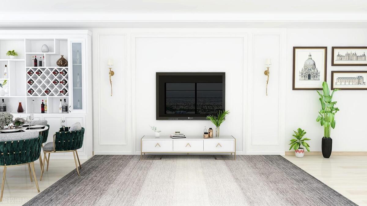 电视机柜定制怎样算面积,圆弧电视柜圆弧怎么计算