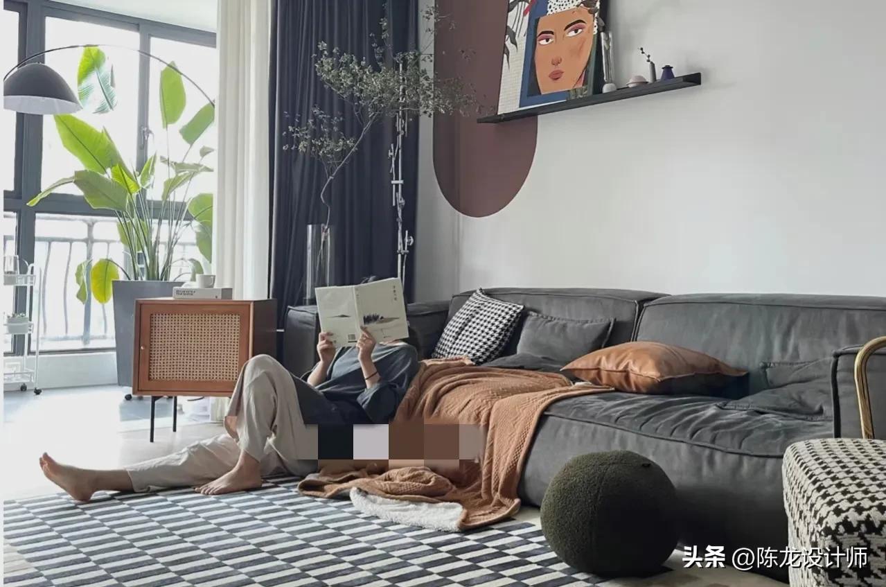 安徽女主因太会布置而走红，把126㎡家装得堪称教科书，太高级了