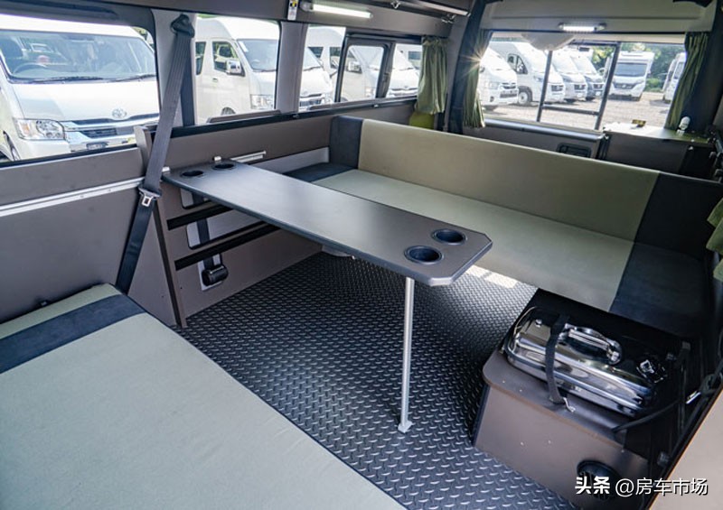 海外丰田海狮露营,丰田海狮模块化房车套件