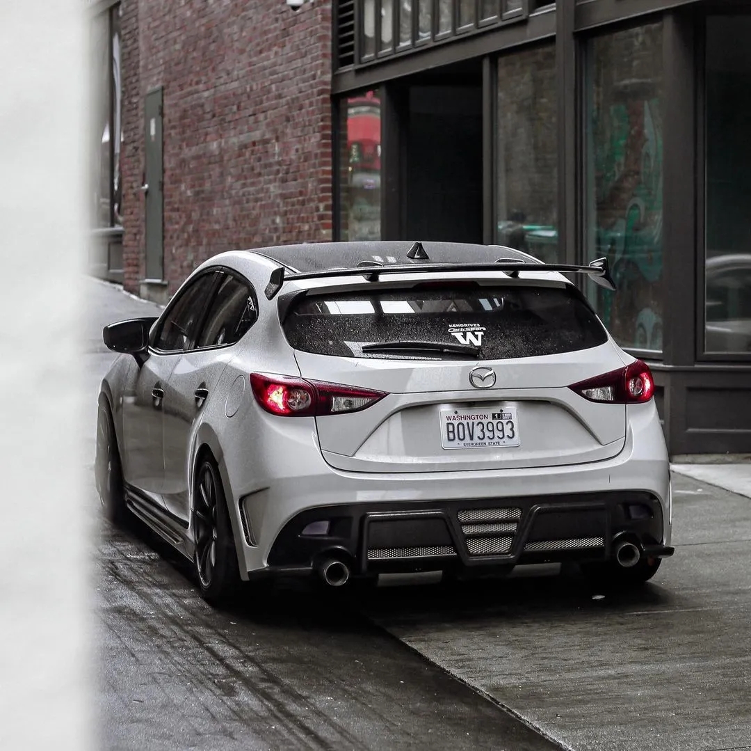 2017款马自达3昂克赛拉改装视频,马自达昂克赛拉改装最帅效果