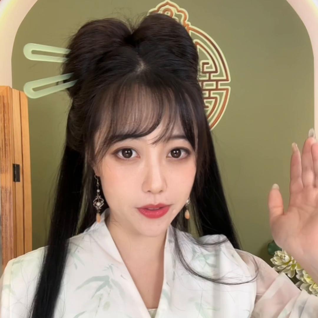 头发少还不想戴假发,头发少了买个假发