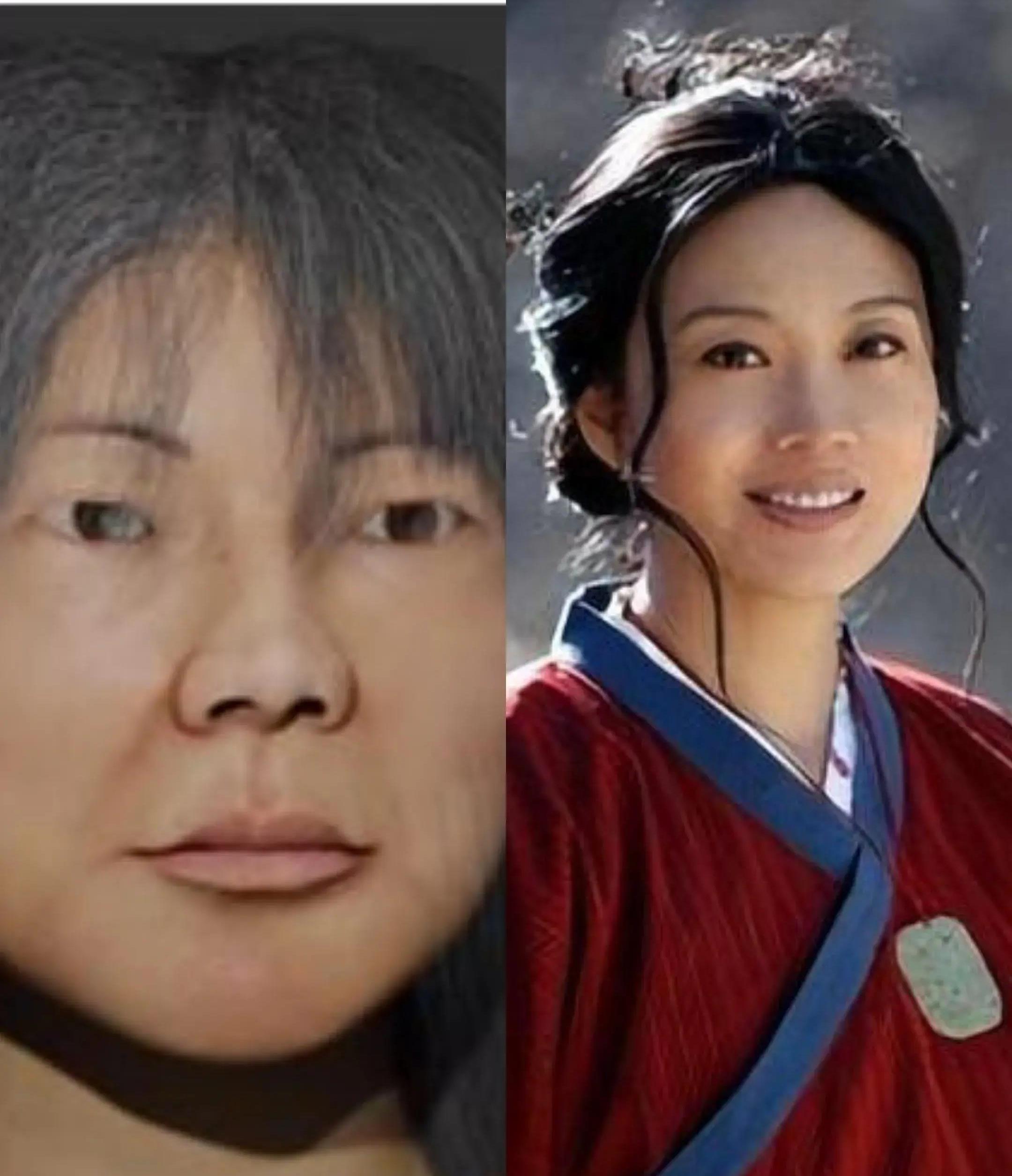 3800年前华夏人容貌被复原,3800年前女祖先容貌复原