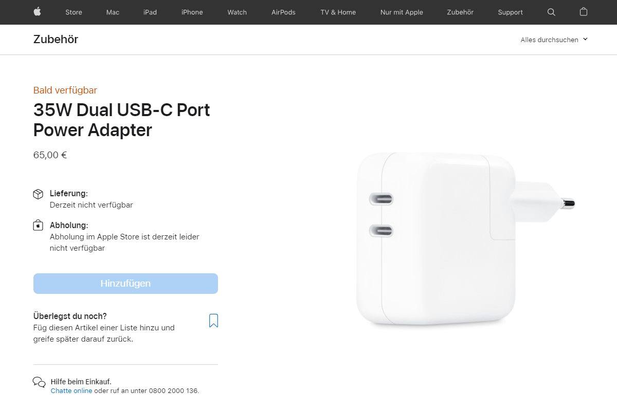 苹果35w双c口充电器原装正品多重,苹果35w充电器值得购买吗