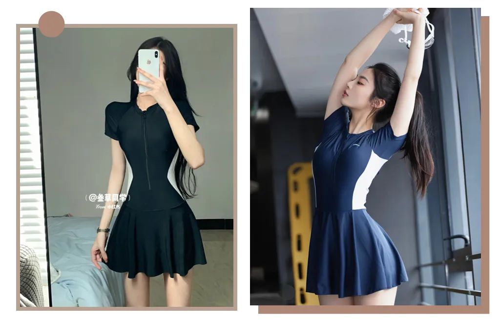 2021泳衣推荐显瘦遮肉防晒,保守又好看的泳衣显瘦仙气