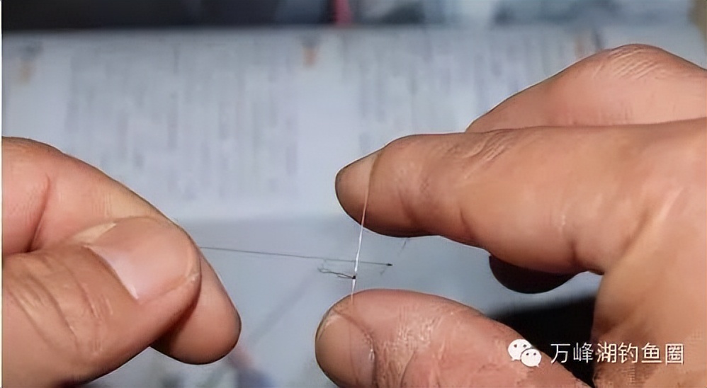 五种鱼线穿钩方法,各种鱼线绑法图解大全