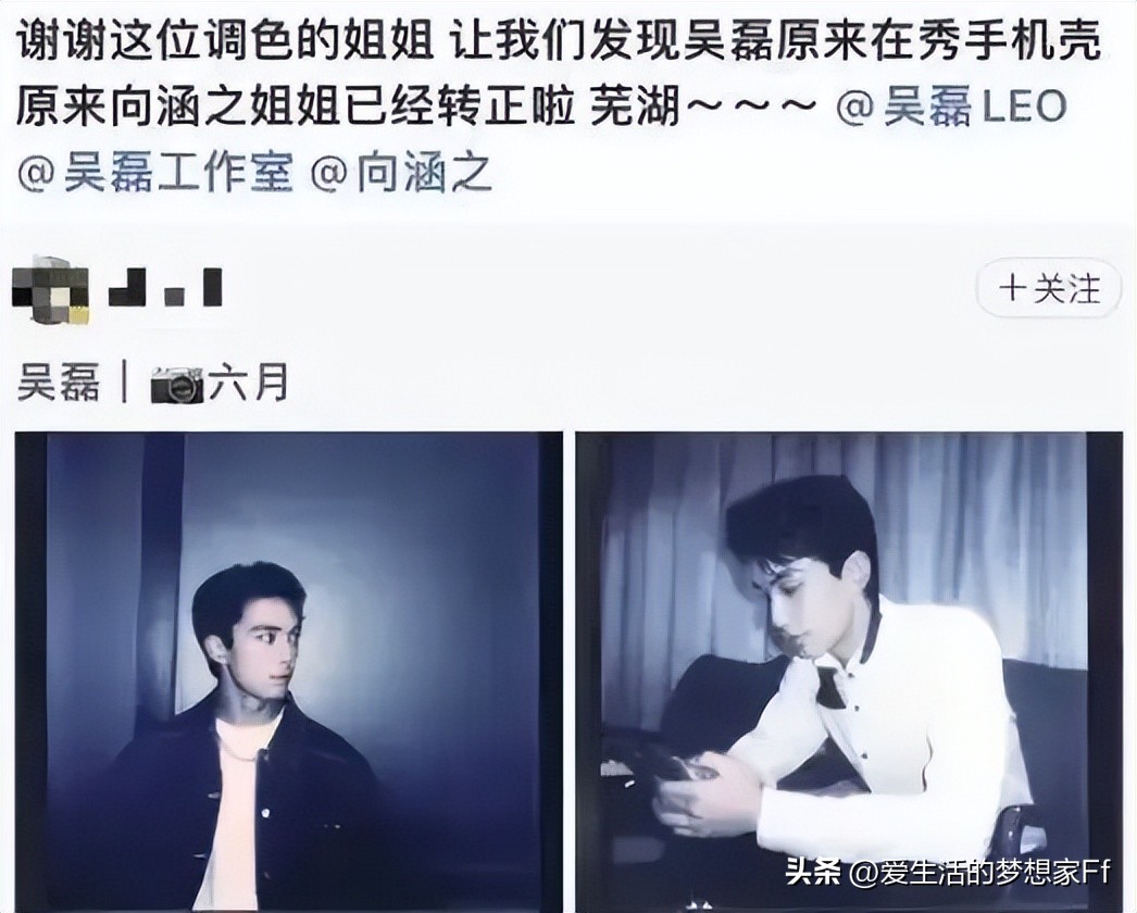 吴磊徐静蕾,吴磊与85年小花的绯闻