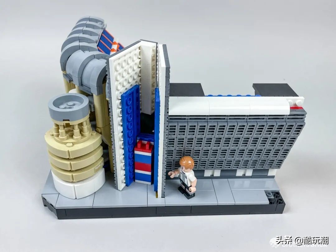 乐高伯纳乌足球场3800块,乐高皇家马德里球场