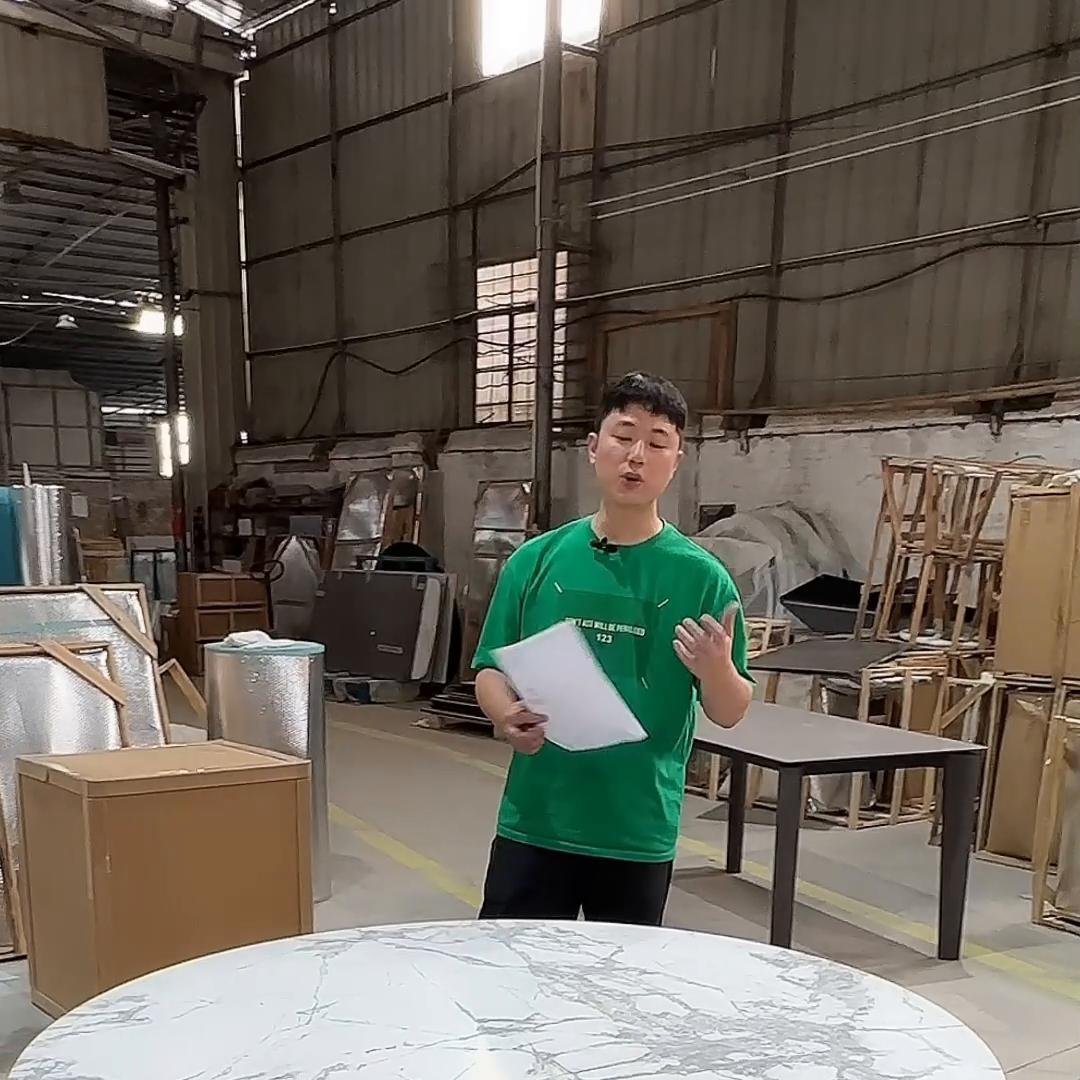 圆桌推荐|小众又高级Laminam寒江雪Yoda圆桌...