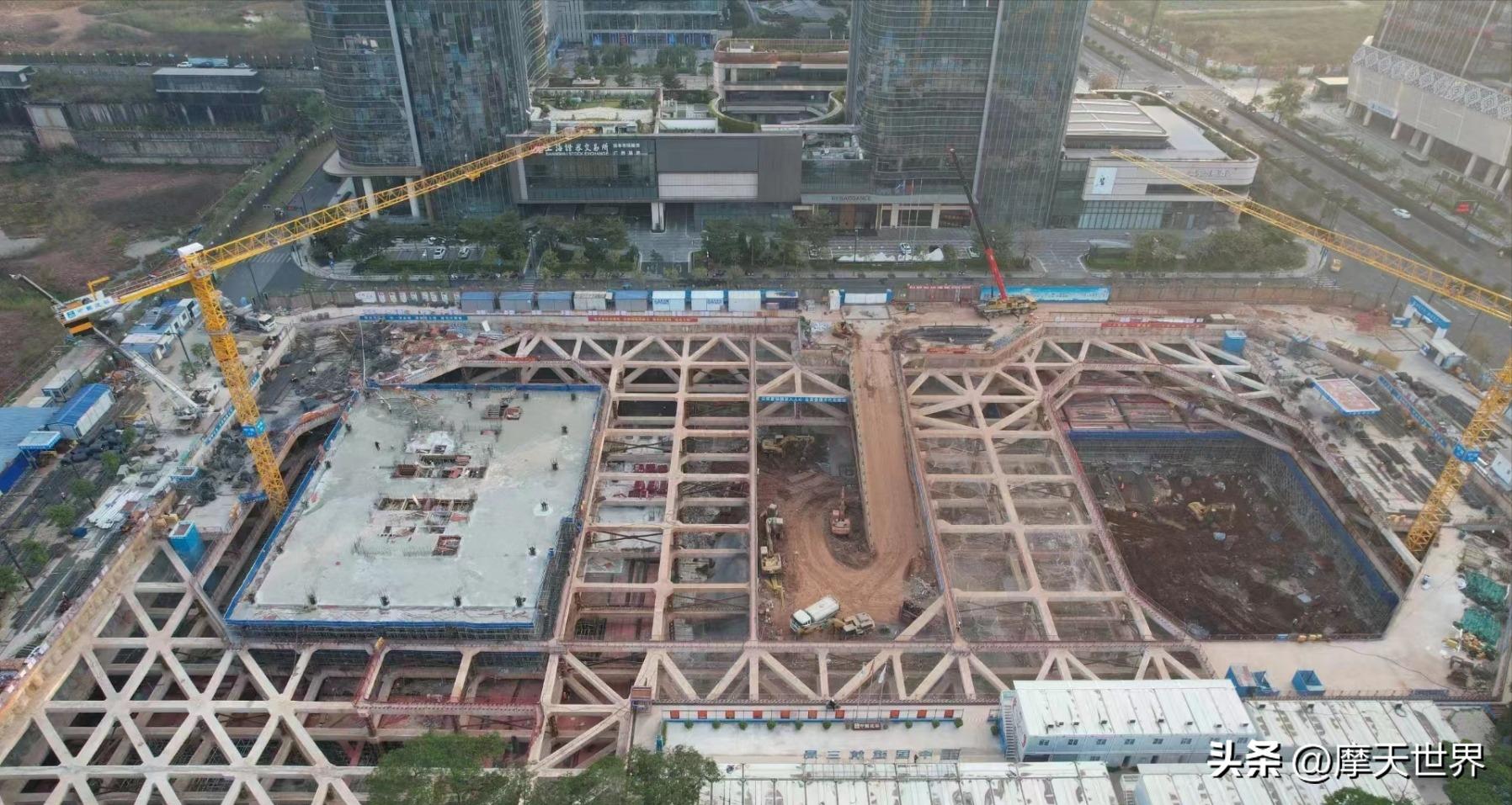 五象总部基地中银金融中心项目,南宁五象城建金融大厦项目