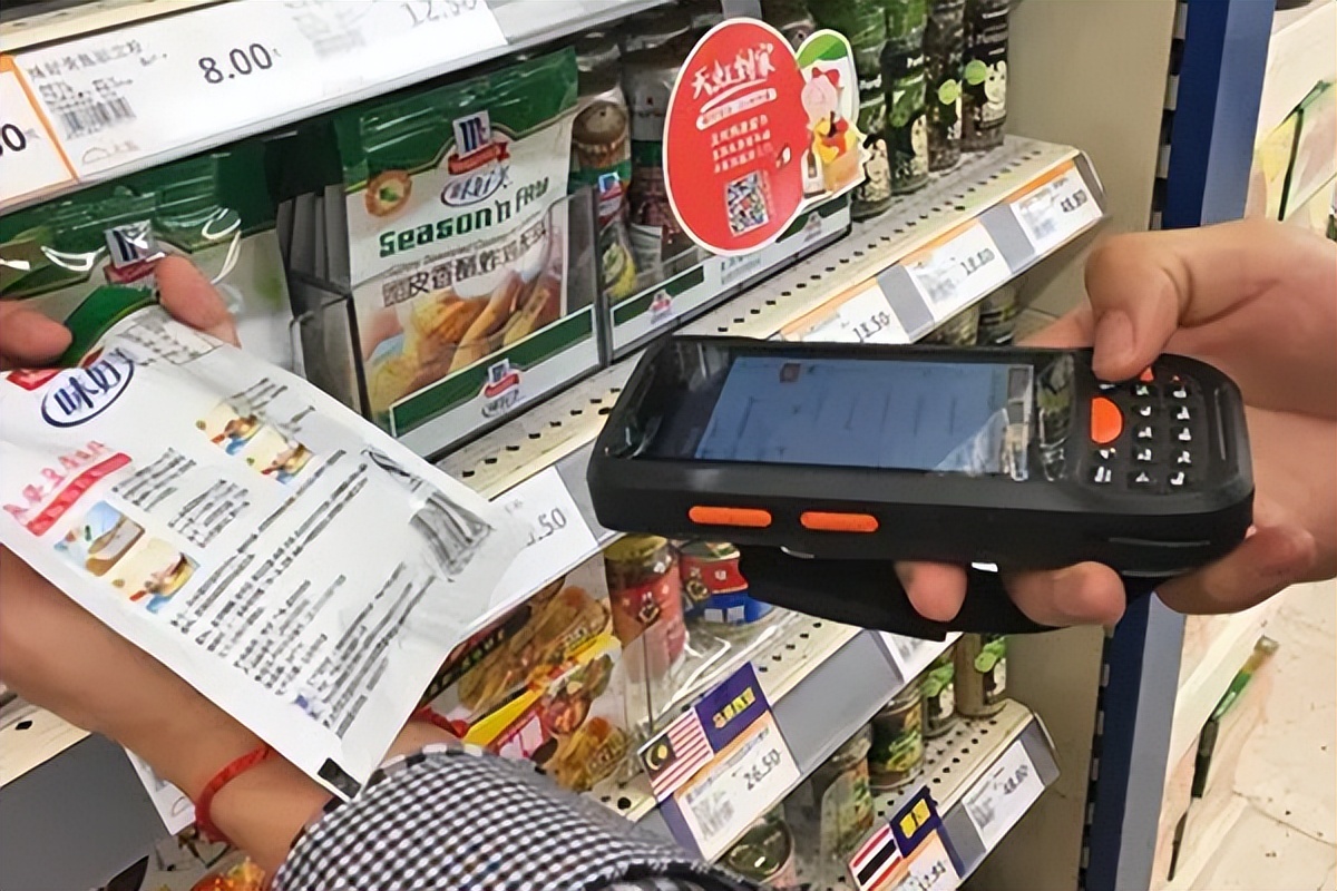 飞阳FY-8160智能手持终端PDA，助力大型超市轻松盘点货物