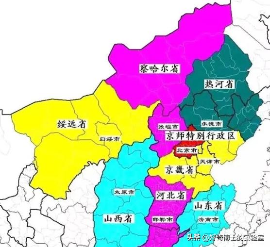 建国后有哪些城市没解封呢,中国历史消失的十个省