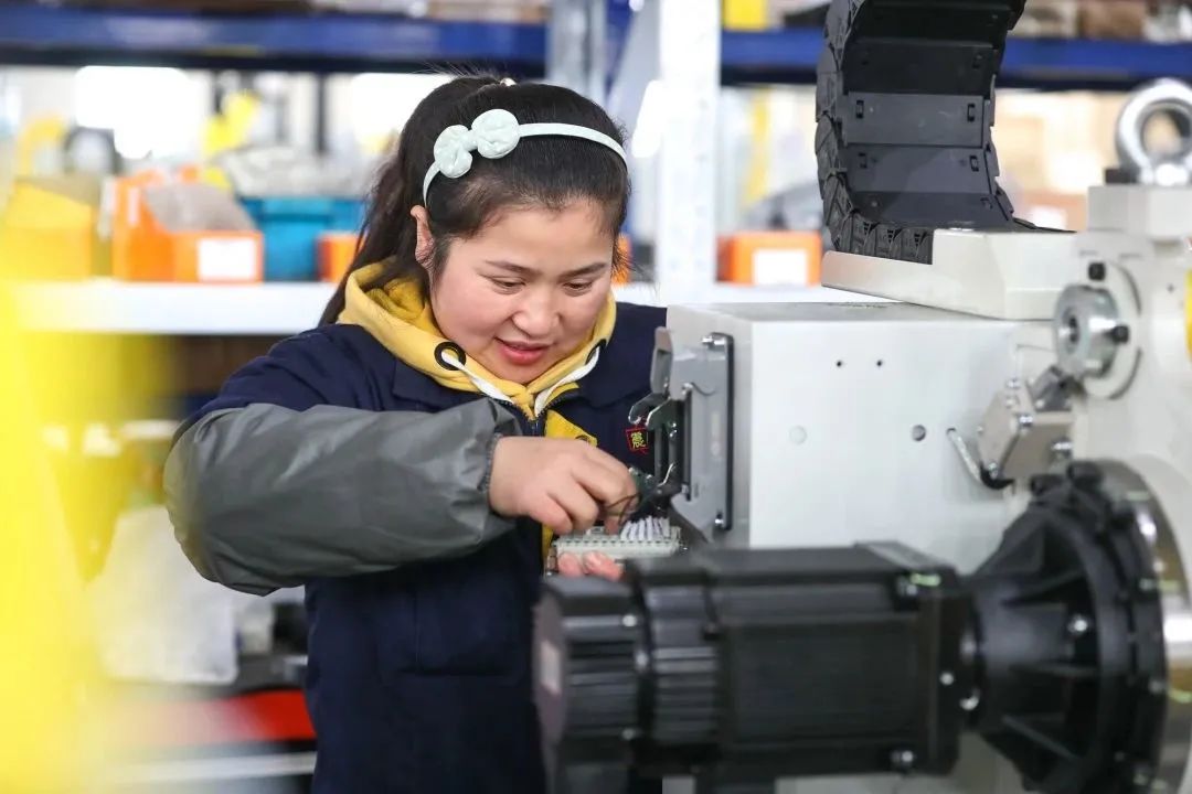 最美轴承生产线,最美生产车间