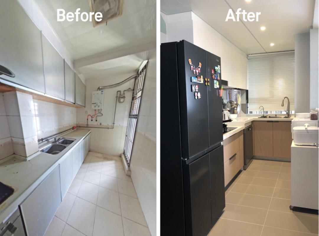 深圳装修89㎡装修深圳旧房翻新参考案例