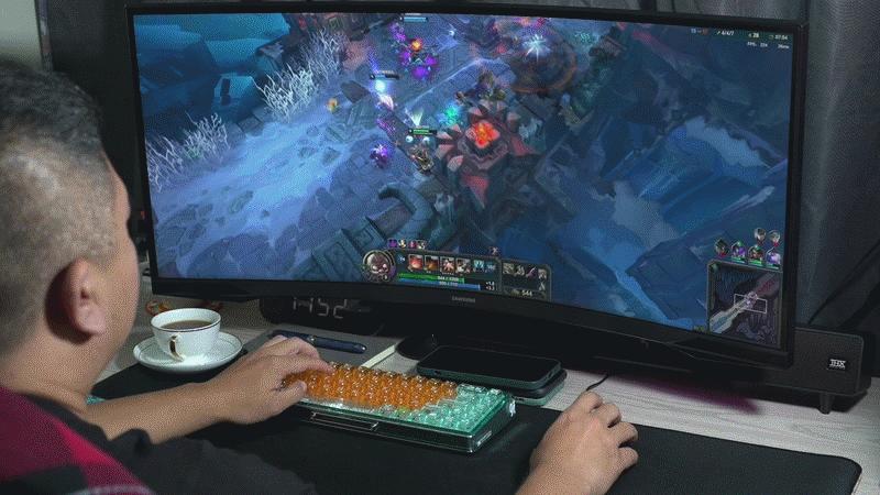 lofree洛斐机械键盘测评,洛斐全透明机械键盘