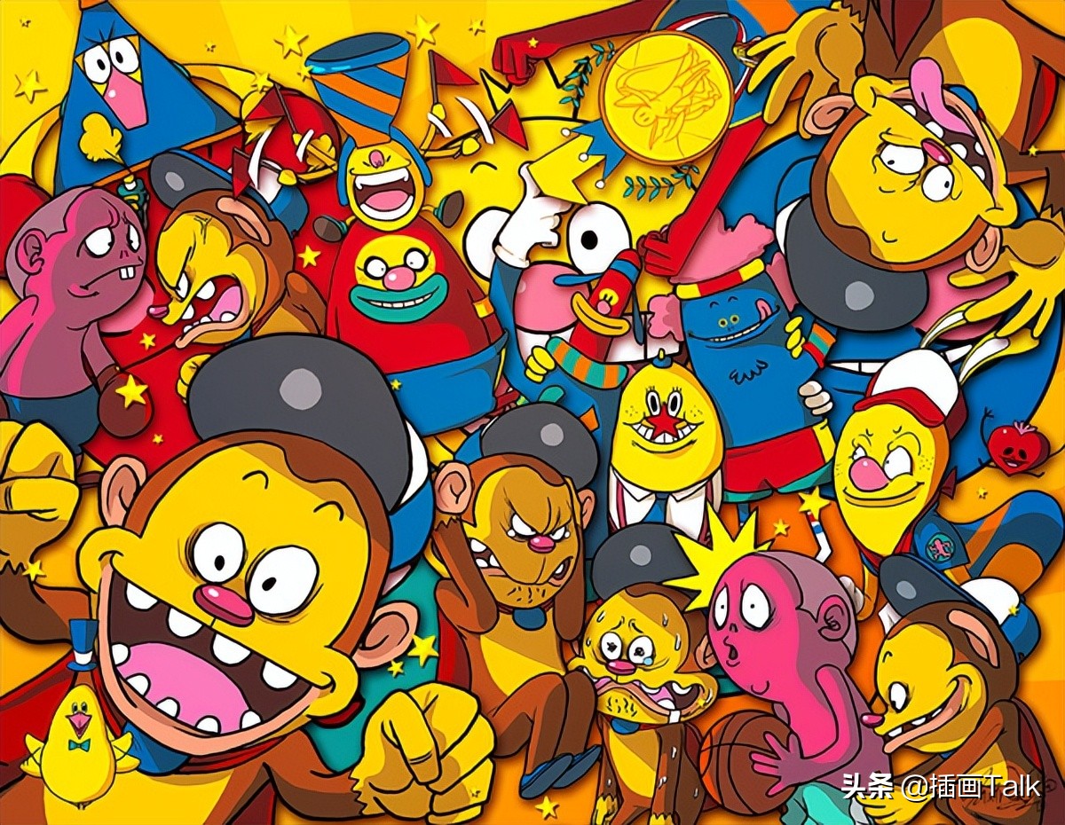 韩国插画师daehyunkim插画作品,韩国插画师siki作品