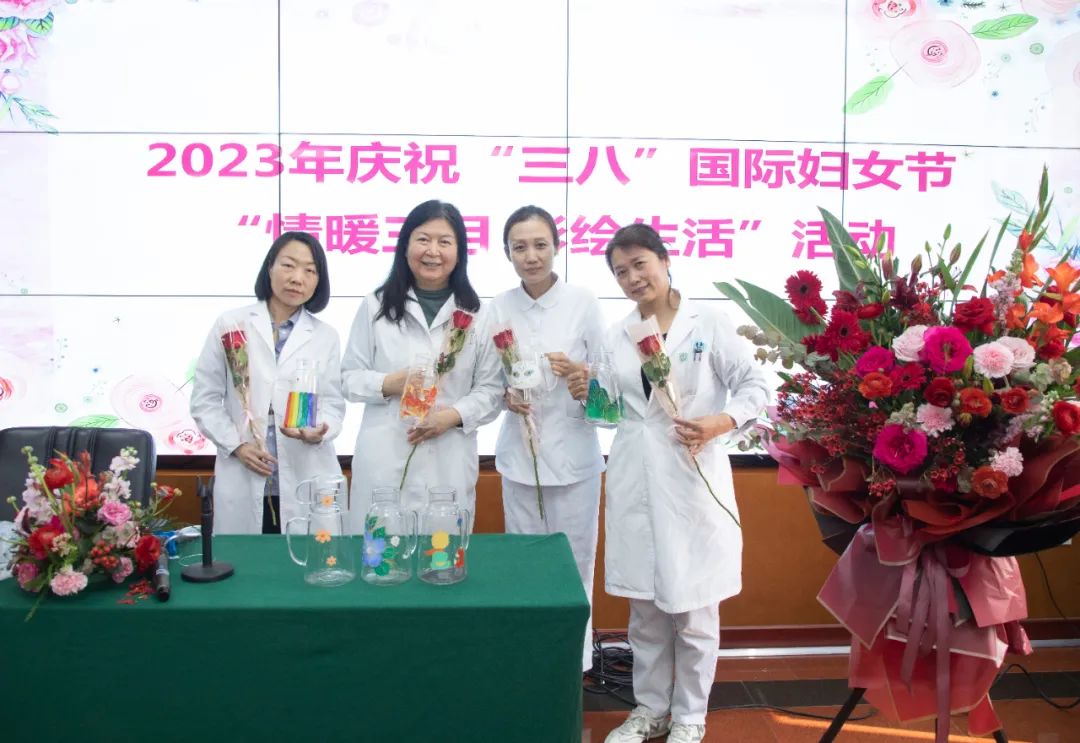 三八节彩绘活动,三八妇女节彩绘图