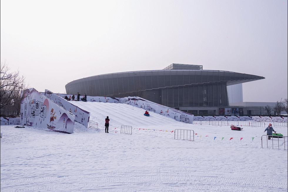 天津水上公园淘气堡,天津冰雪世界游乐园