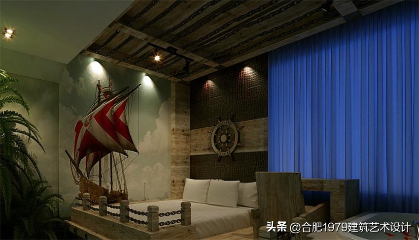 高端宾馆设计,网红宾馆设计效果图