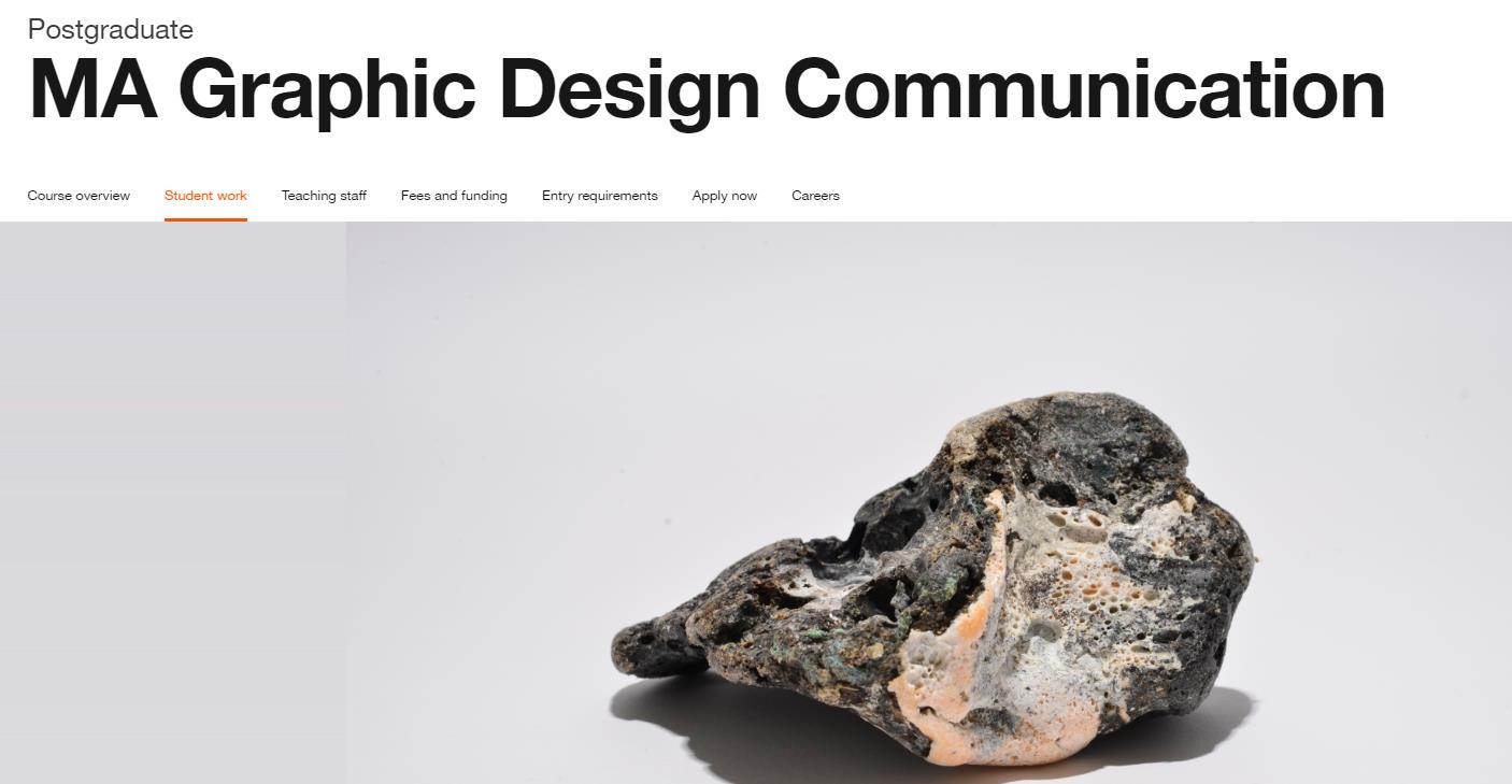 伦敦艺术大学平面设计在哪个学院,伦敦艺术平面设计专业