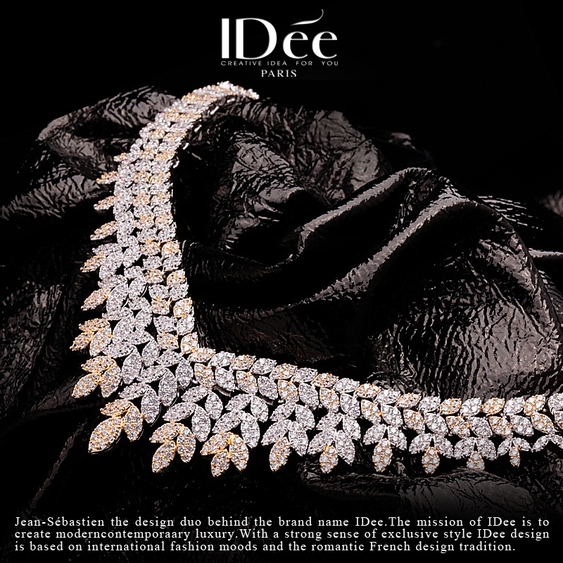 闪钻设计感气质轻奢s925项链,轻奢小众新款ins925银项链珍珠