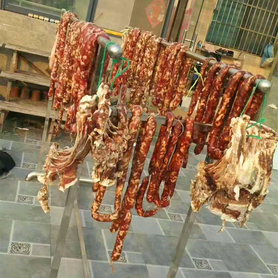 香肠灌好直接放冰箱风干好吗,自己家里腌制的香肠发霉了怎么办