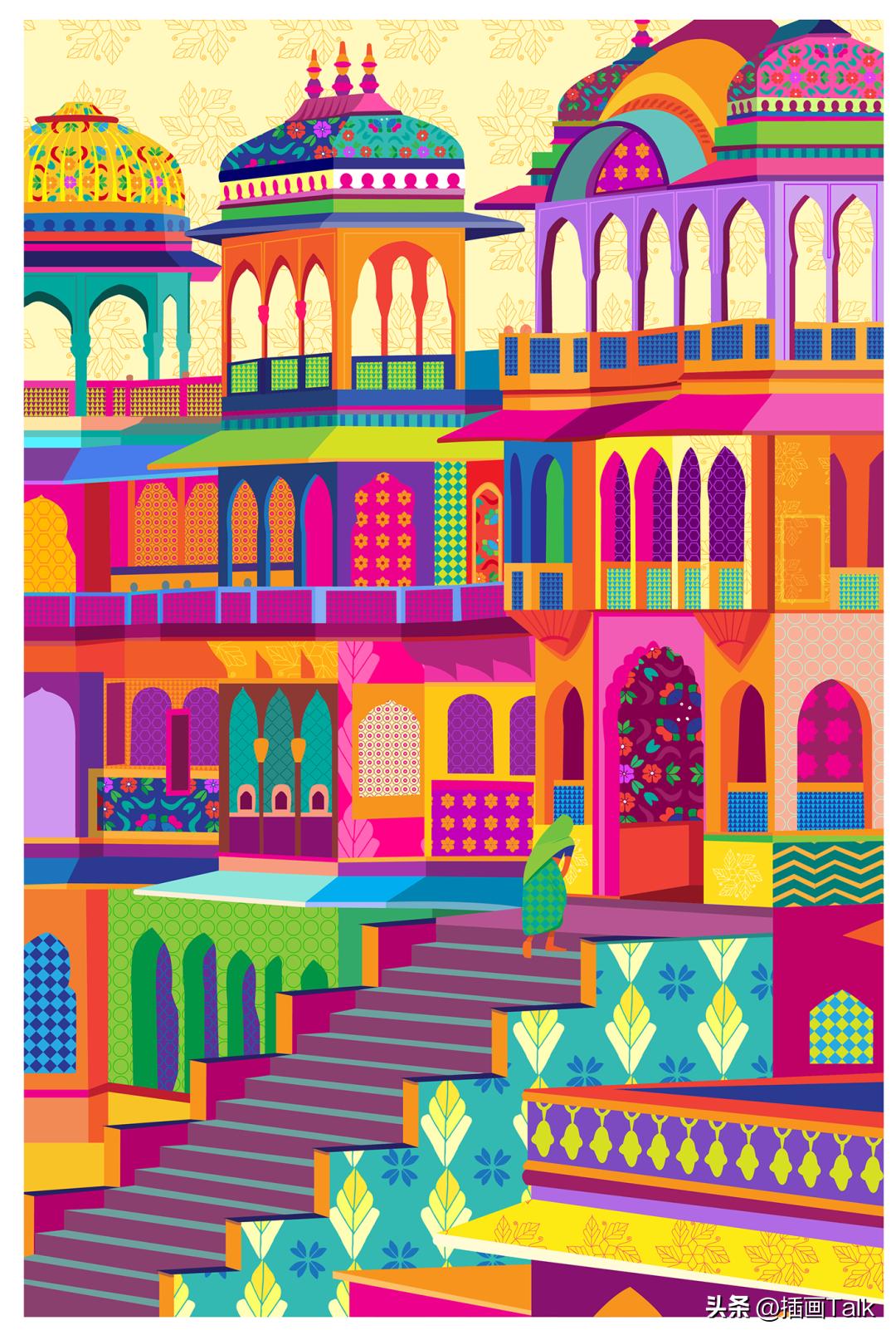 印度插画师作品欣赏,印度插画师hazemameen作品欣赏