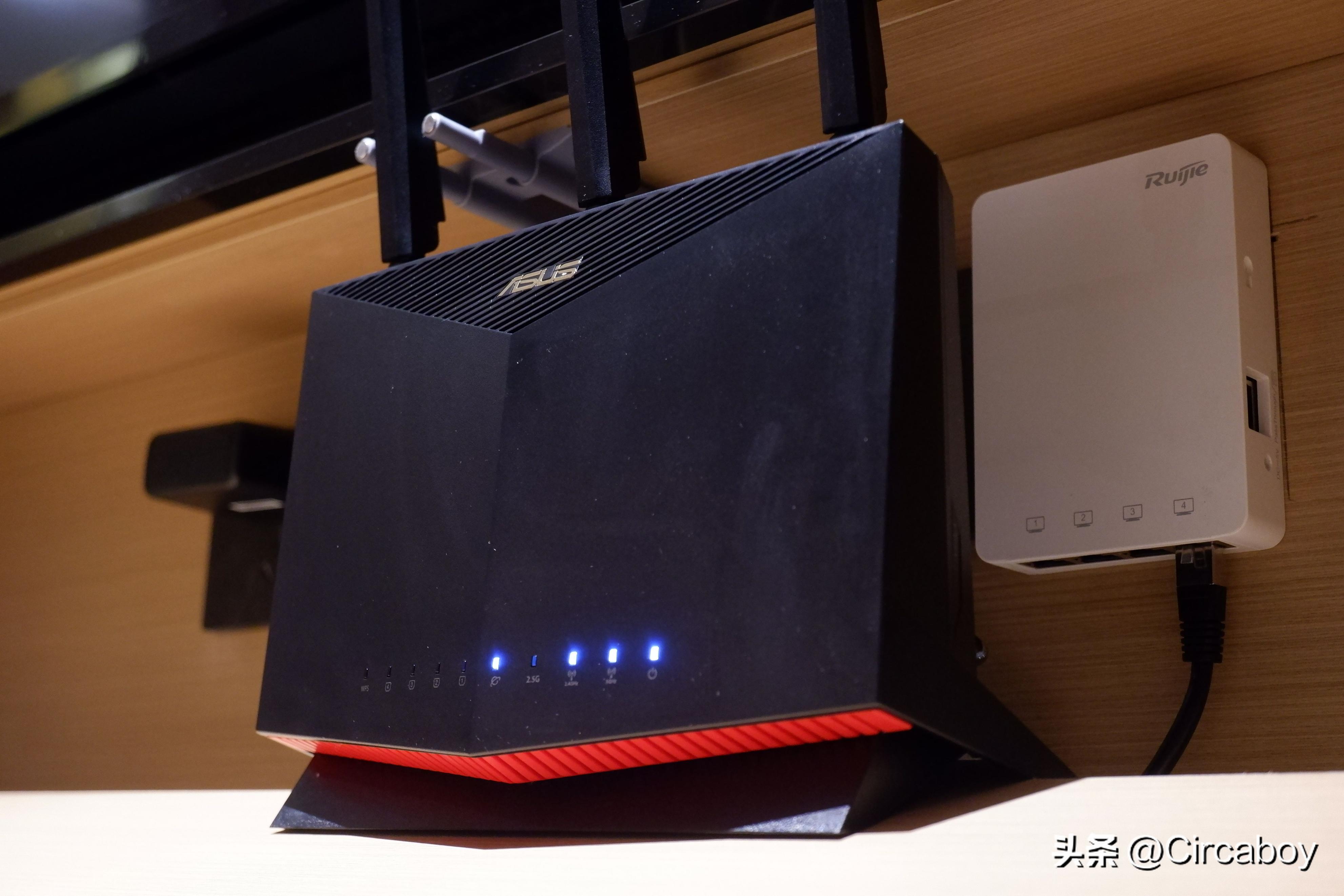 华硕ax86路由器2.5g网口怎么用,华硕路由器ac86u稳定性测试