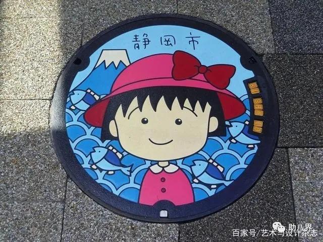 日本最惊人的井盖,真实的日本井盖