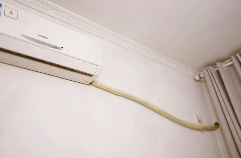 空调管子漏水是物业修还是业主修,空调内机漏水是怎么回事管子不堵