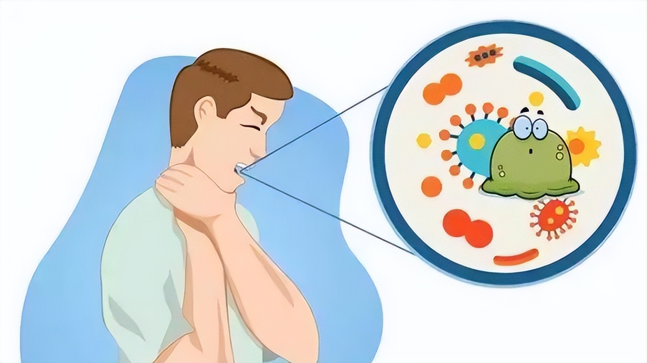 咳出黑痰黄痰白痰分别代表什么,痰是绿色的提示什么病