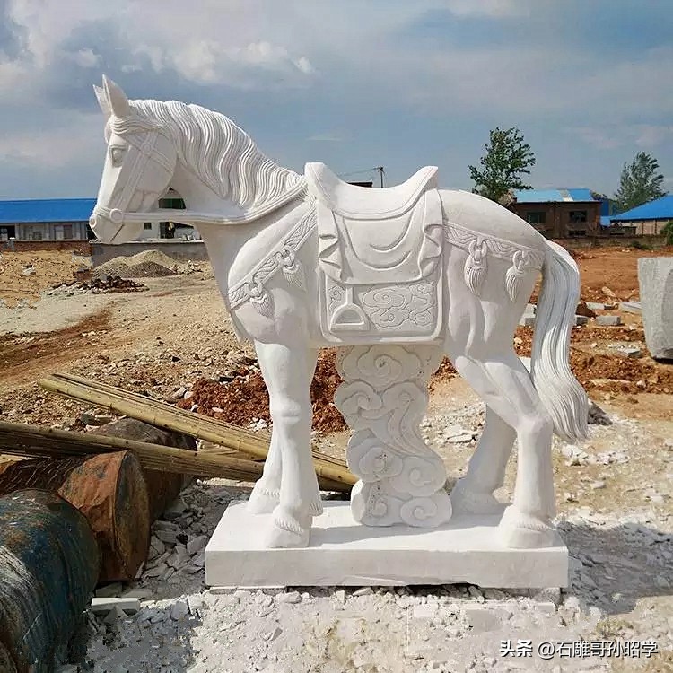 石雕马,马的石雕