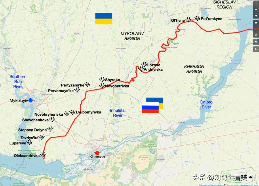 俄军进攻最新进度,目前俄军攻击态势