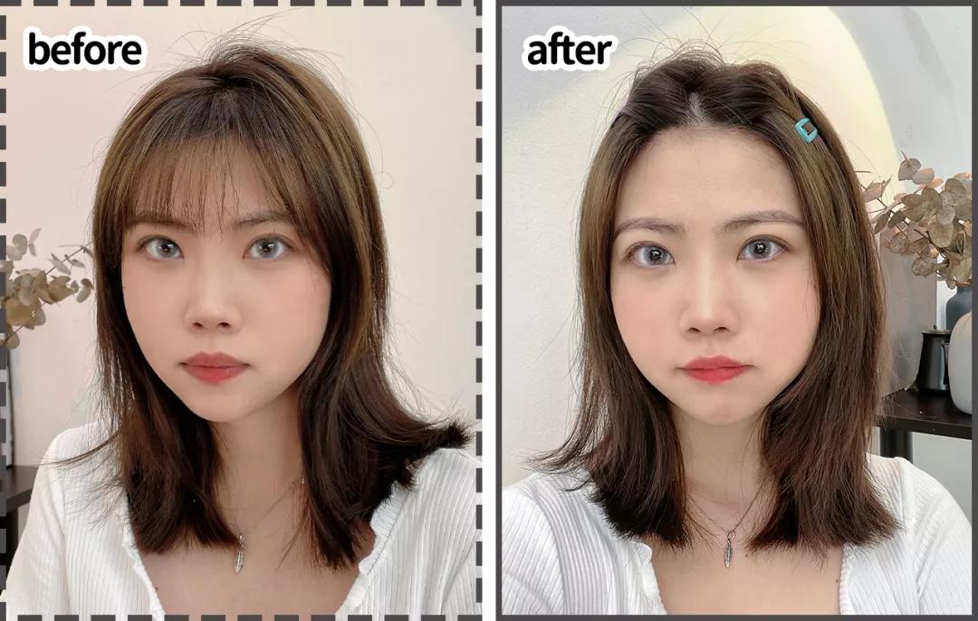 刘海长长的尴尬期如何度过,刘海尴尬期怎么弄好看女生