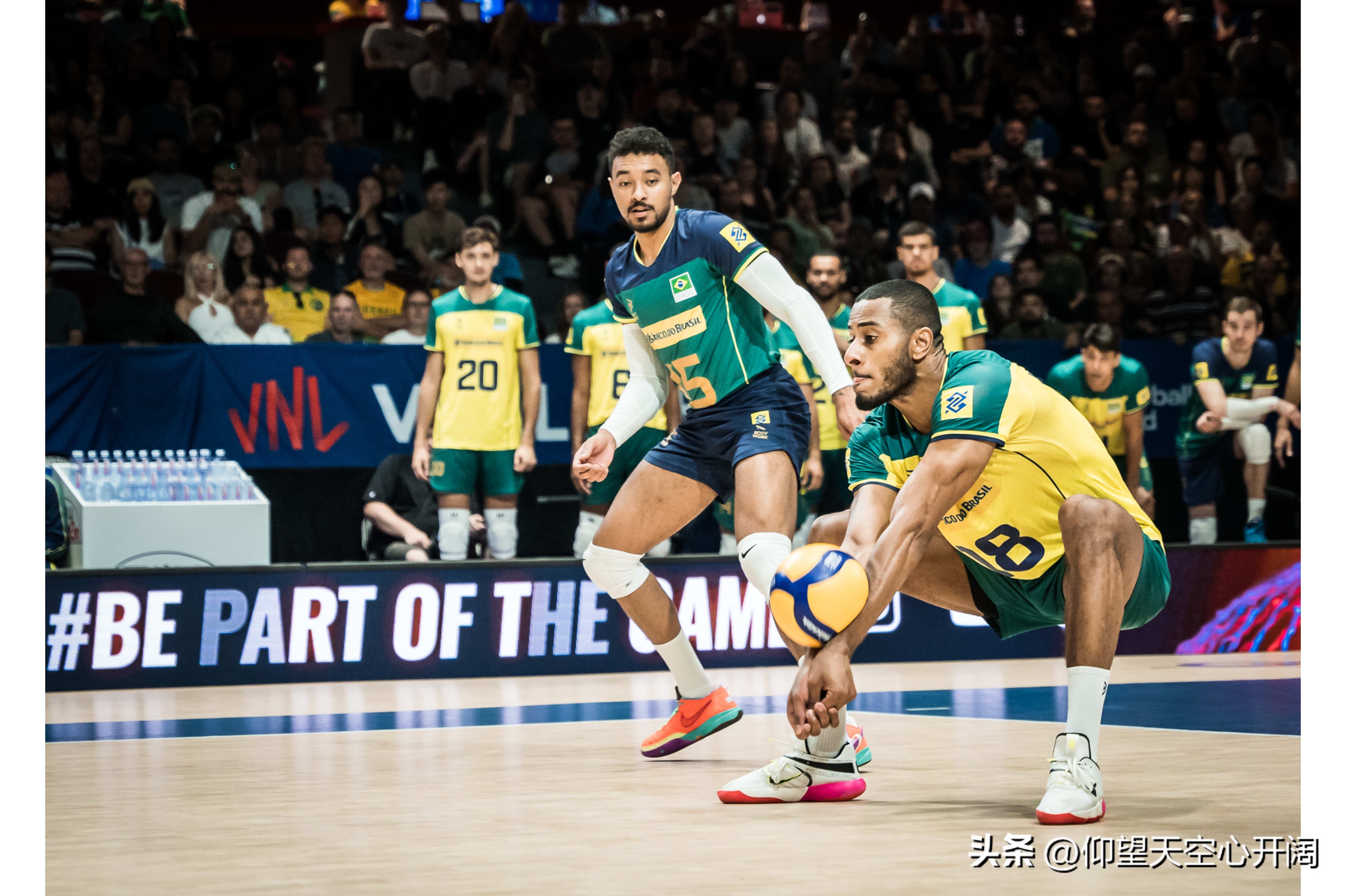 世界男排联赛最新战报,巴西2-3古巴,日本3连胜升至积分榜首