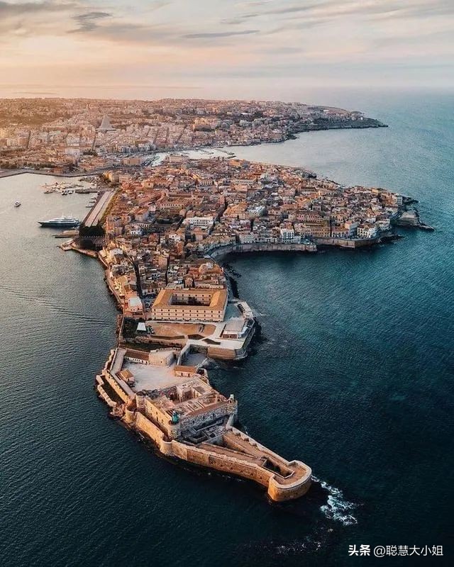 意大利西西里的迷人美景,西西里的著名风景地