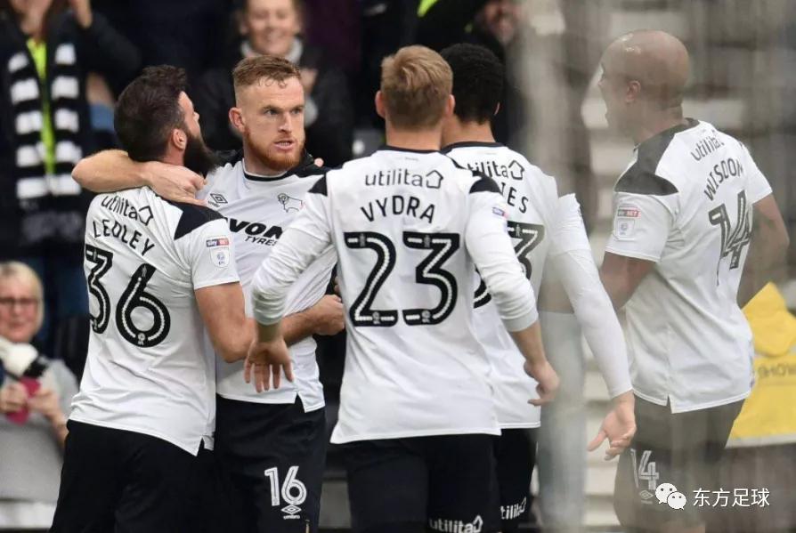 冲击6连红英冠德比郡vs斯托克城,英冠德比郡斯托克城