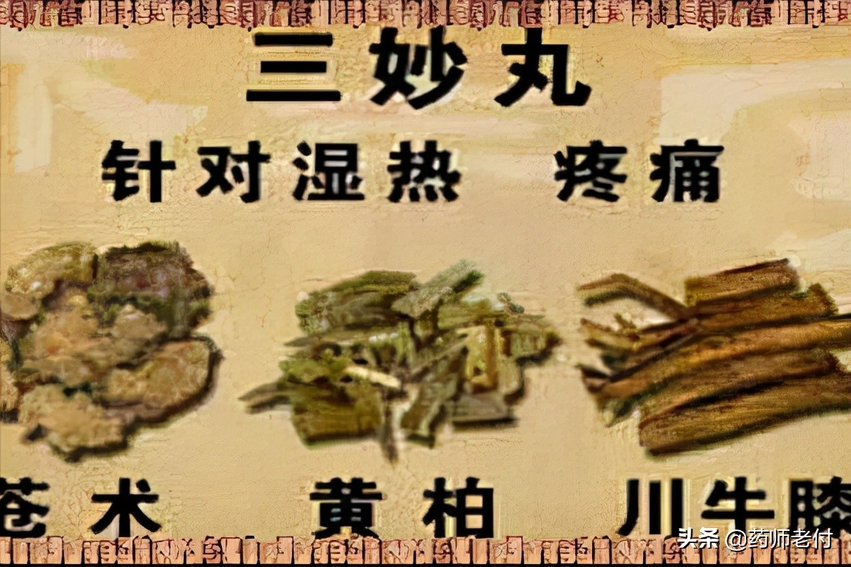 二妙丸妙在哪?下焦湿热老中医最喜欢用它,除湿它有一套
