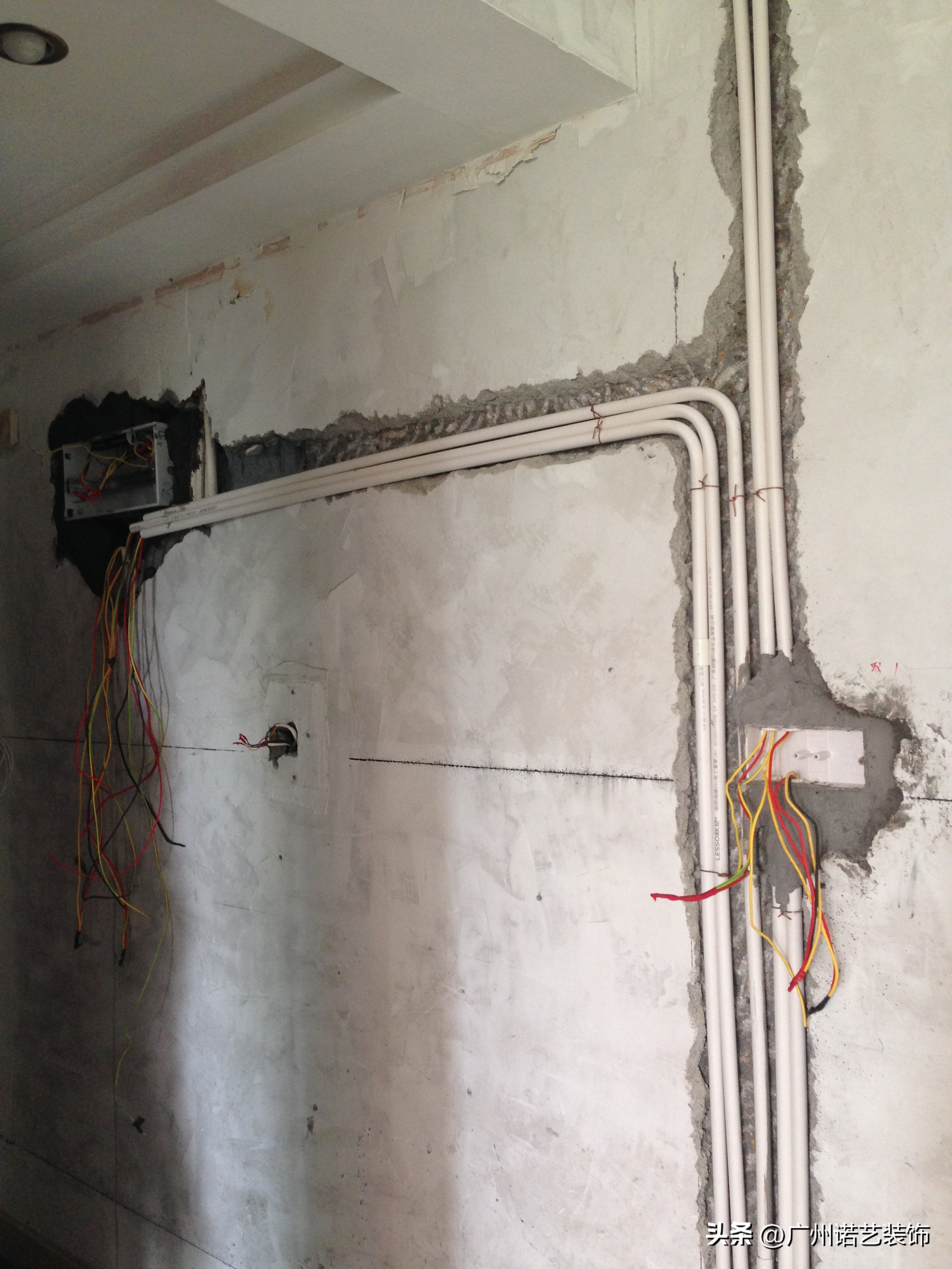 初学水电怎么走线,水路设计画线